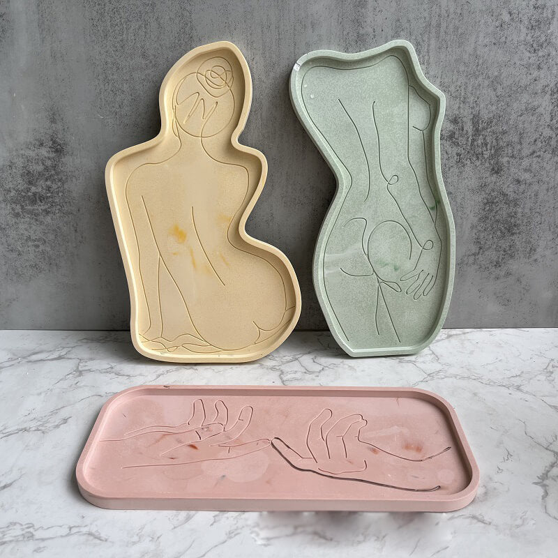 Resin Silicone Tray Mold – kowanii