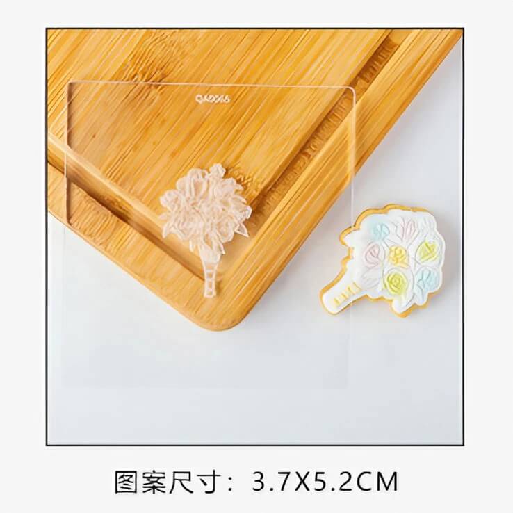 kowanii Wedding Dress Cookie Mold Cutter Biscuit Fondant Stamps