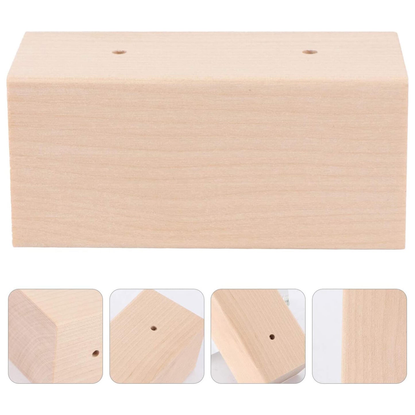 Flower Nail Wooden Holder Base Baking Tools