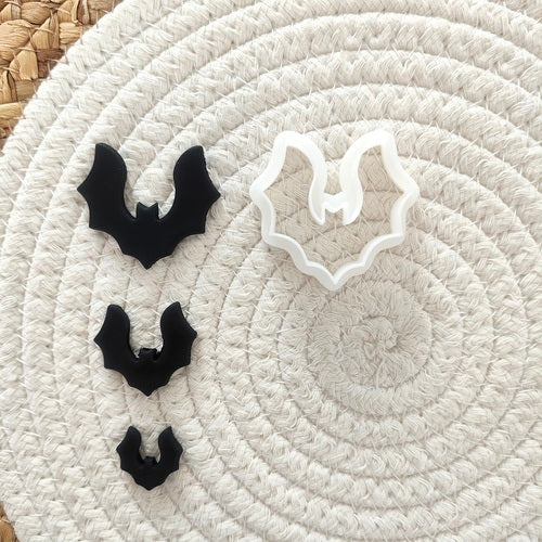 kowanii Halloween Bat Cookie Mold Fondant Biscuit Cutter Stamp