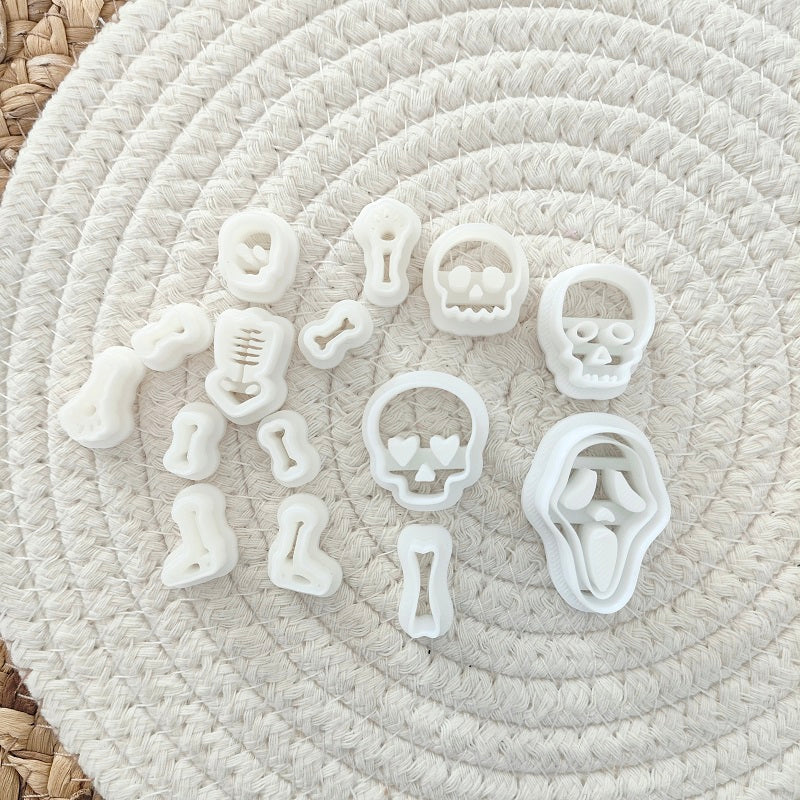 kowanii Human Skull Cookie Mold Fondant Biscuit Cutter Stamp