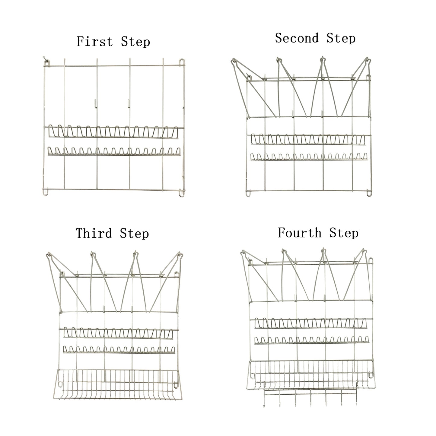 Pastry Bags and Piping Tips Drying Rack 23" x 19 1/2"