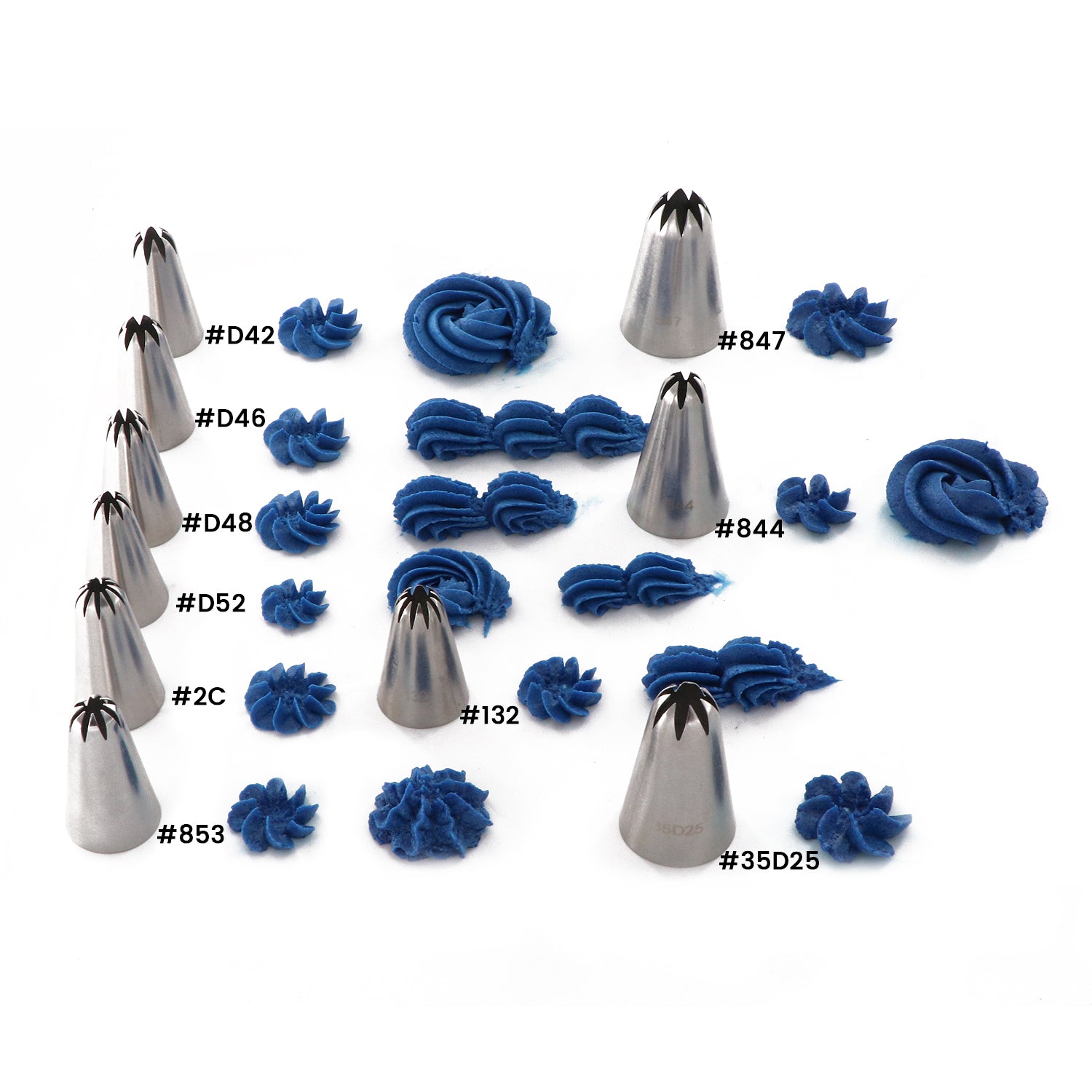 14PCS/Set Wedding Cake Decorating Icing Stainless Steel Russian Nozzles  Skirt Cake Nozzles Piping Tips Pastry Silicone Cake Bags - China Cake  Piping Nozzles and Piping Nozzles Tubes price | Made-in-China.com