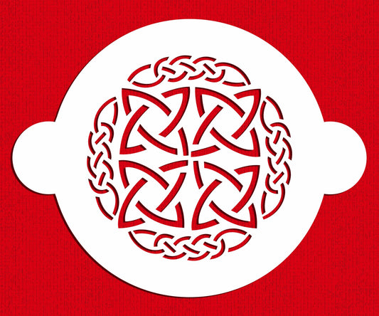 kowanii Celtic Top Cake Stencil